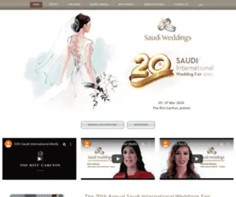 Saudiweddingfair.com(Saudi Wedding Fair) Screenshot