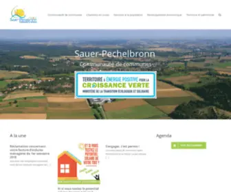 Sauer-Pechelbronn.fr(Accueil) Screenshot