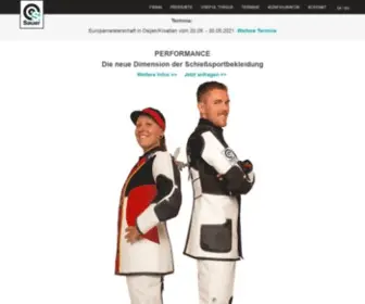 Sauer-Shootingsportswear.de(Sauer Shooting Sportswear) Screenshot