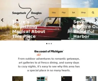 Saugatuck.com(Visit Saugatuck Michigan) Screenshot