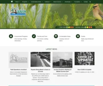 Saugeenconservation.com(Saugeen Valley Conservation Authority) Screenshot