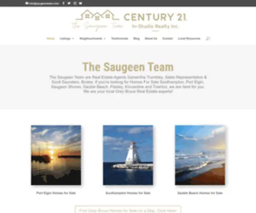 Saugeenteam.com(The Saugeen Team) Screenshot