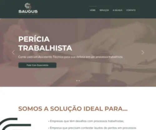 Saugus.com.br(Segurança) Screenshot