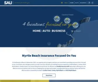 Sauinsurance.com(SAU Insurance) Screenshot