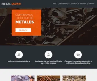 Saukametal.com.ar(Compro metales) Screenshot