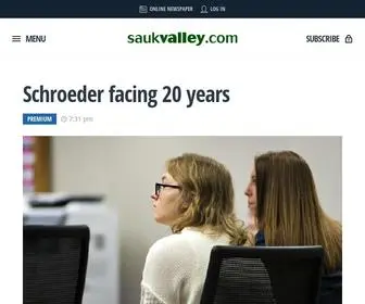 Saukvalley.com(Sauk Valley News) Screenshot
