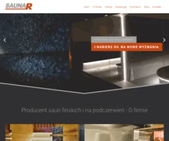 Sauna-R.com(Producent saun i łaźni parowych) Screenshot