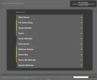 Sauna-Relaxe-Dresden.de(Sauna) Screenshot