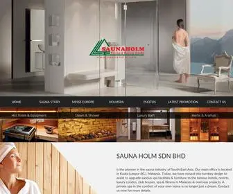 Saunaholm.com(Sauna, Sauna Malaysia, Sauna Supplier Malaysia, Sauna in Kuala Lumpur (KL), Selangor, Sauna Heater Supplies Sabah) Screenshot