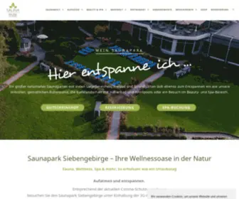 Saunapark-Siebengebirge.de(Sauna, Wellness, Beauty & Spa) Screenshot