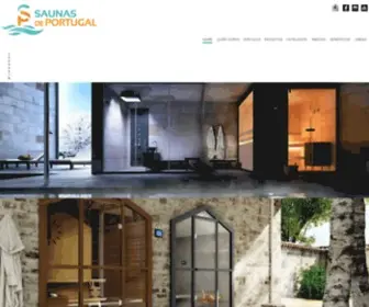 Saunasdeportugal.com.pt(Site Saunas de Portugal.Comercializamos uma vasta gama de Produtos destinados a Banhos) Screenshot