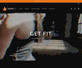 Saunatek.com(Keep your muscles warm and optimize your workouts with SaunaTek) Screenshot