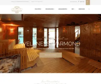 Saunawarmond.nl(Wellness Warmond) Screenshot