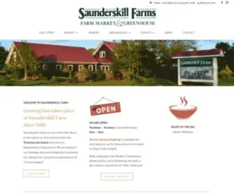 Saunderskill.com(Saunderskill Farm) Screenshot