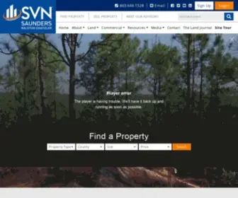 Saundersrealestate.com(SVN Saunders Ralston Dantzler) Screenshot