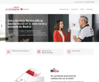 Sauniertec.com(Saunier-Tec) Screenshot