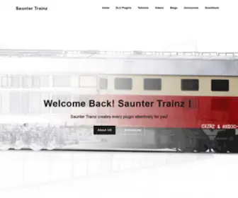 Sauntertrainz.com(Saunter Trainz) Screenshot