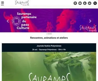 Sauramps.com(Librairie Sauramps) Screenshot