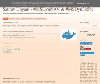 Sauravdhyani.com(Saurav Dhyani) Screenshot