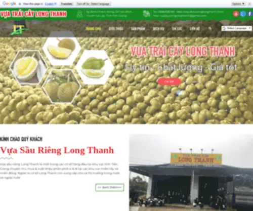 Saurienglongthanh.com(VỰA) Screenshot