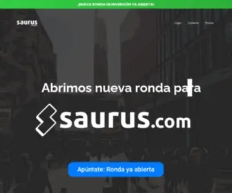 Sauruscrowd.com(Saurus Crowd) Screenshot