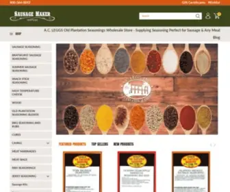 Sausagemakersupplies.com(Sausage Maker Supplies) Screenshot