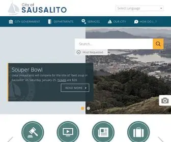 Sausalito.gov(City of Sausalito) Screenshot