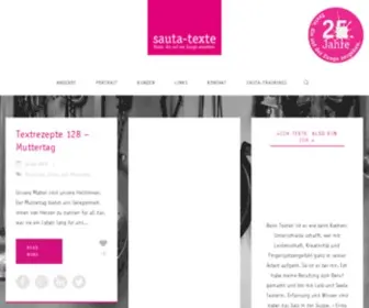 Sauta-Texte.ch(Sauta Texte) Screenshot