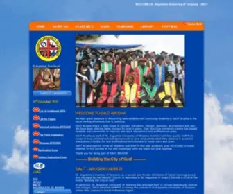 Sautarusha.ac.tz(Augustine University of Tanzania) Screenshot