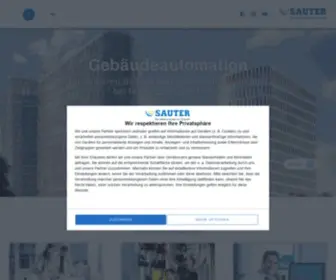 Sauter-Controls.at(Österreich) Screenshot