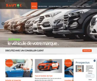 Sautoc.com(Vente de voiture en Cote d Ivoire) Screenshot