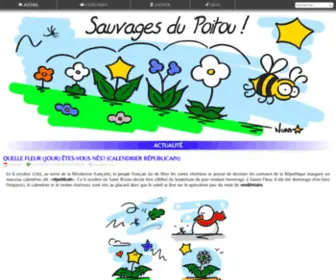 Sauvagesdupoitou.com(Sauvages du Poitou) Screenshot