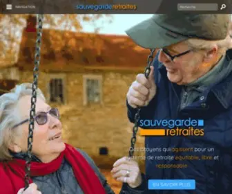 Sauvegarde-Retraites.org(Sauvegarde retraites) Screenshot