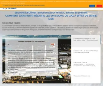 Sauvonsleclimat.org(Sauvons le climat) Screenshot