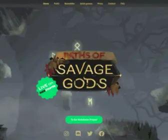 Savage-Gods.com(Savage Gods) Screenshot