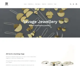 Savagejewellery.com(Savage Jewellery) Screenshot