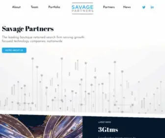 Savagepartners.com(Savage Partners) Screenshot