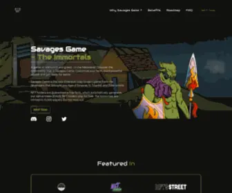 Savages-Game.com(Savages Game) Screenshot