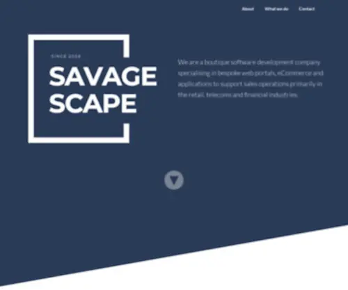 Savagescape.com(Savagescape Ltd) Screenshot
