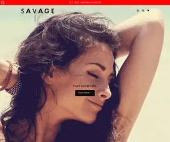 Savagewax.com(Savage Black Mask) Screenshot