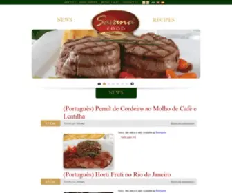 Savanafood.com.br(Savana Food) Screenshot