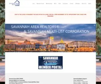 Savannaharearealtors.com(Savannah Area realtors) Screenshot