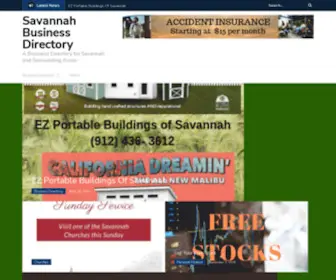 Savannahbizdirectory.com(Savannah Business Directory) Screenshot