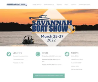 Savannahboatshow.com(Savannahboatshow) Screenshot