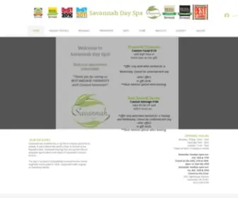 Savannahdayspa.com(Savannah Day Spa) Screenshot