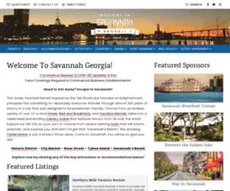 Savannahgeorgia.com(Savannah) Screenshot