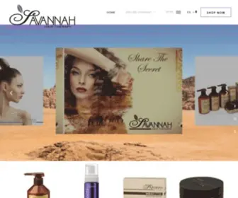 Savannahhairtherapy.com(Shop) Screenshot