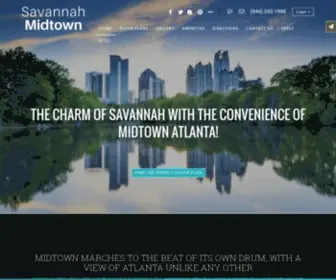 Savannahmidtownapts.com(Savannah Midtown) Screenshot