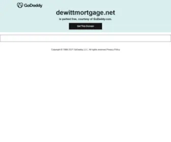 Savannahmortgages.com(DeWitt Mortgage) Screenshot