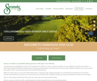 Savannahsgolf.com(The Savannahs Golf Club) Screenshot